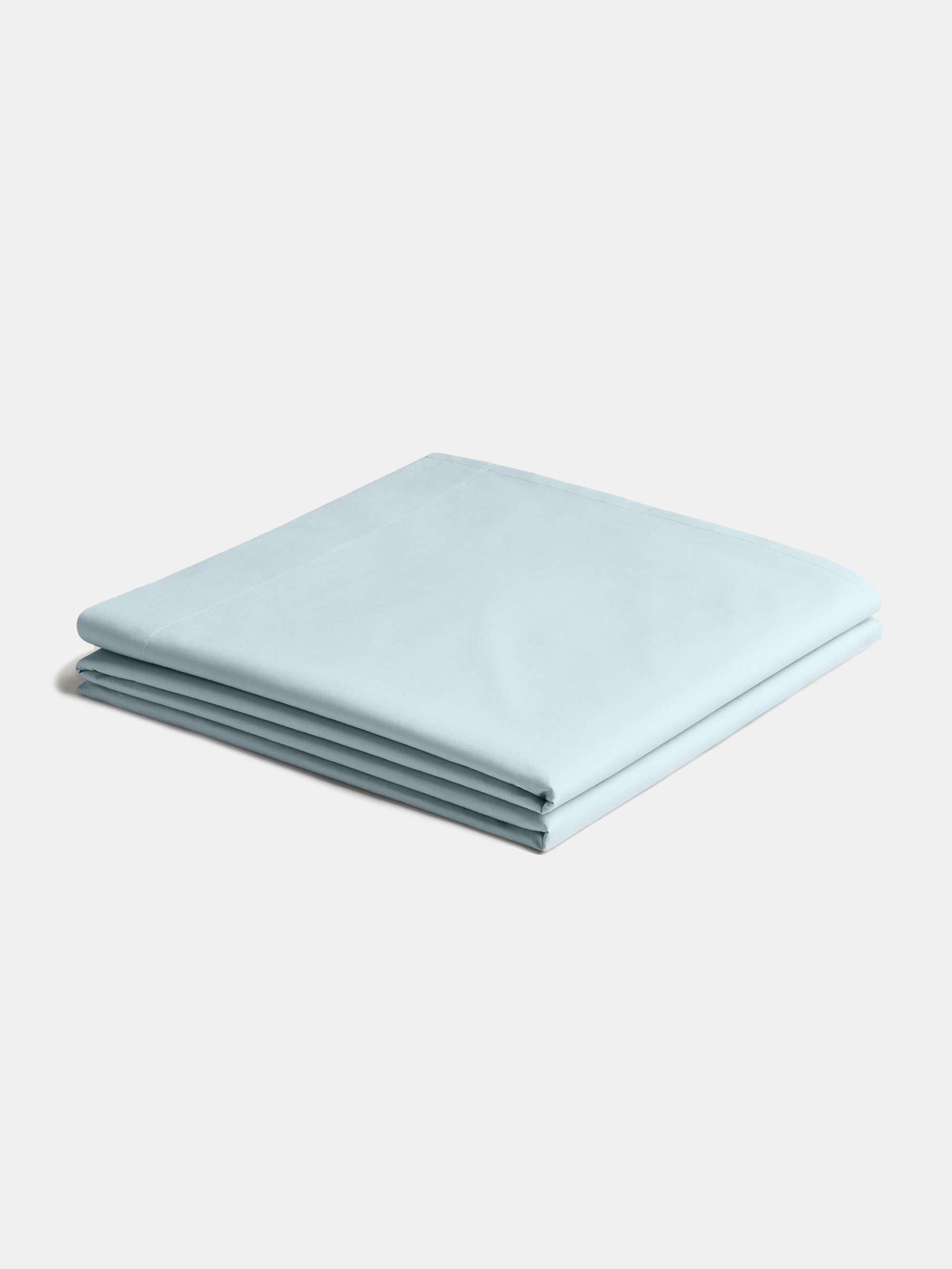 60962 3aa1817395 Percale Flat Sheet 260x280 Shirt Blue Portrait