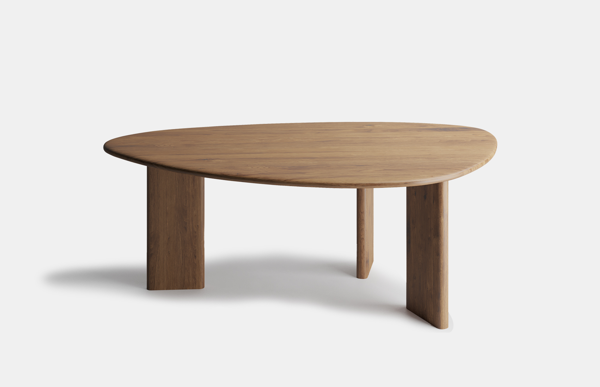 61045 A77aa656b5 Evo Dining Table Oak Natural 210x120 Portrait