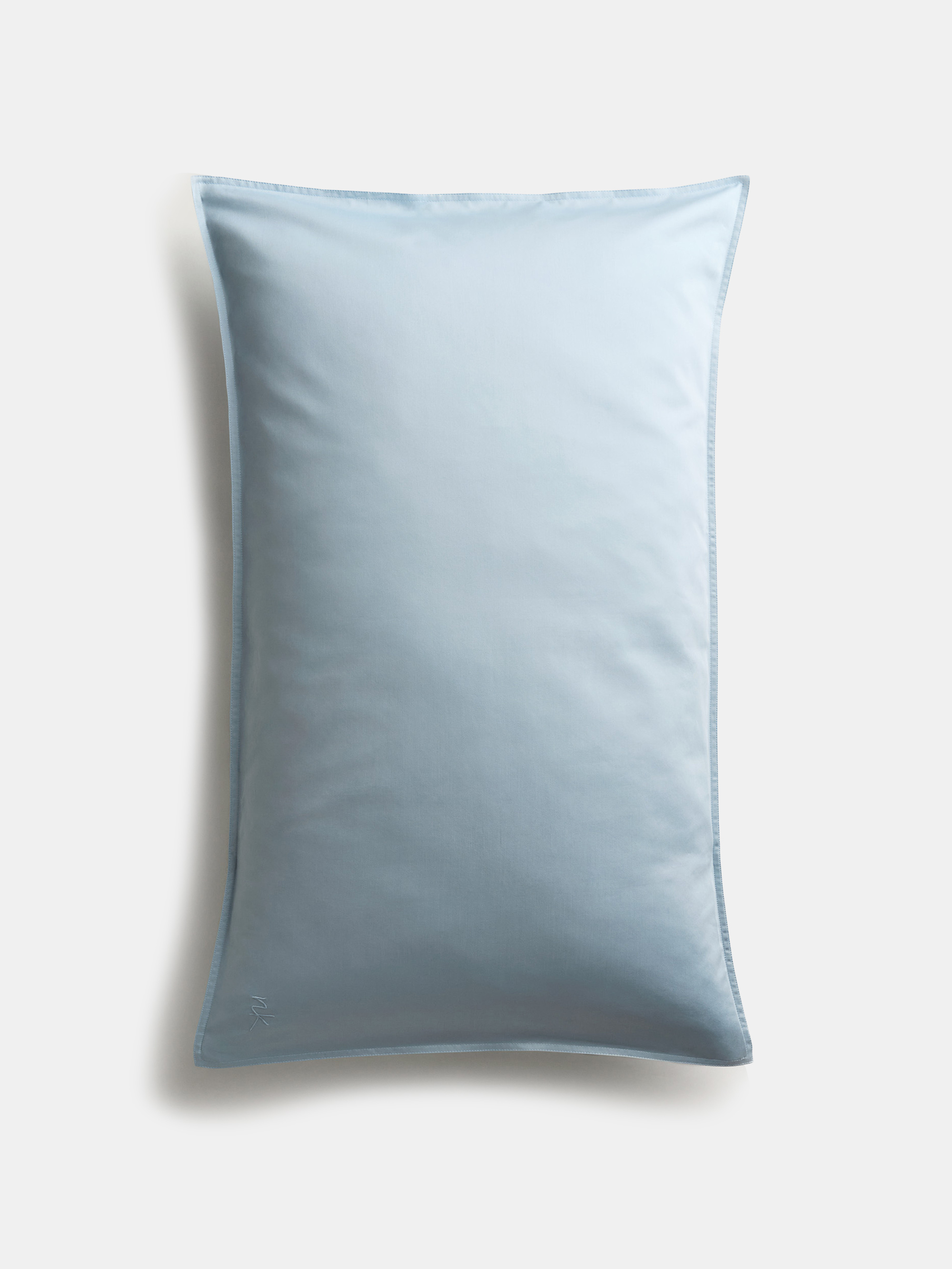 61055 6168a06a05 Sateen Pillow Case 50x60 Shirt Blue Portrait