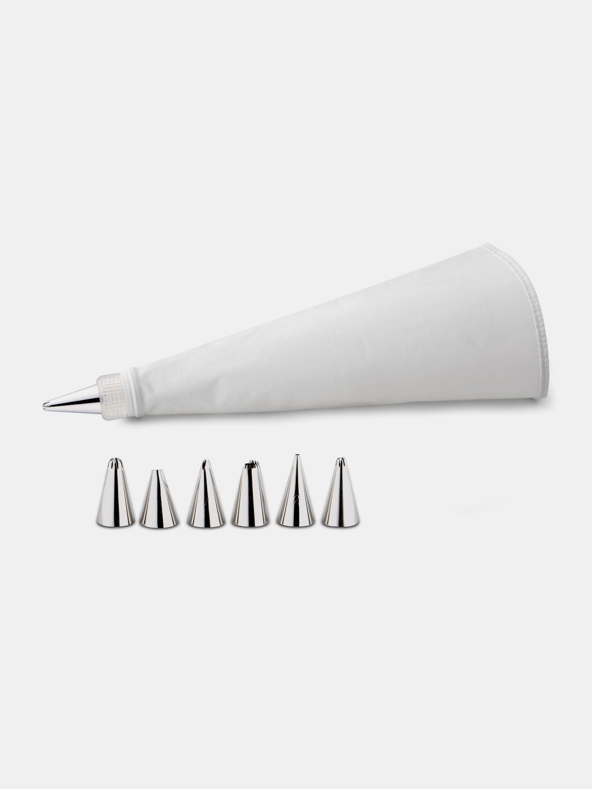 61144 31bd132818 Piping Bag Set 6 Nozzles Portrait