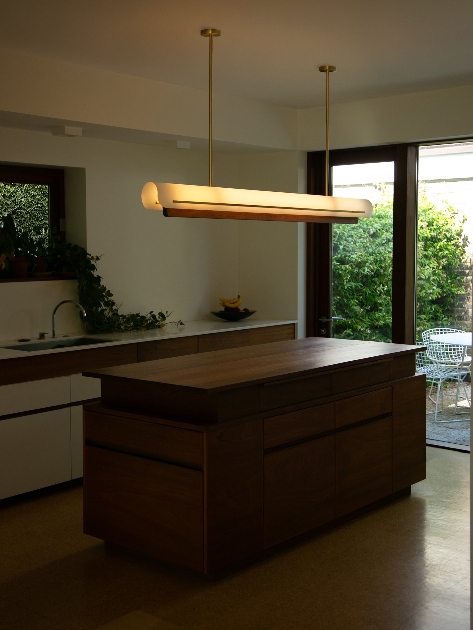 61173 9d82028458 Modernist Linear Suspension Lamp 9 Portrait