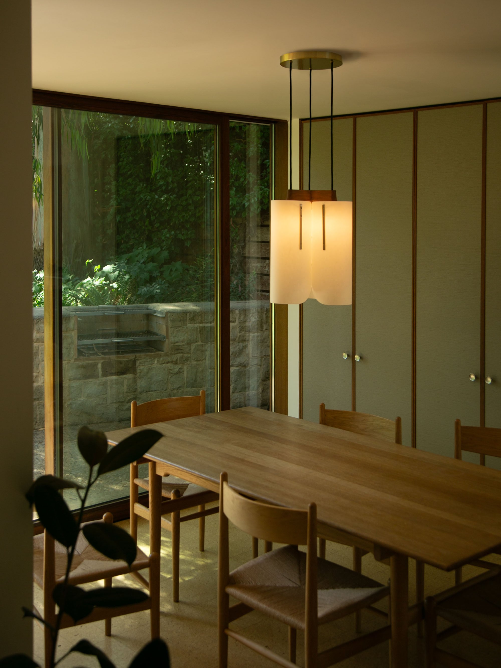 61174 39c3955467 Modernist Triple Drop Suspension Lamp Joe Armitage 2 Portrait