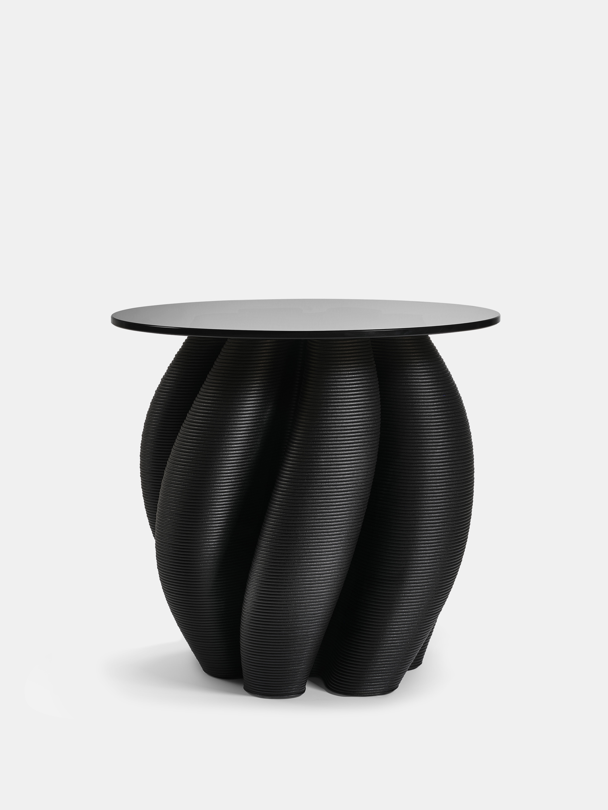 61193 25c9916a38 Water Lily Side Table Black Portrait