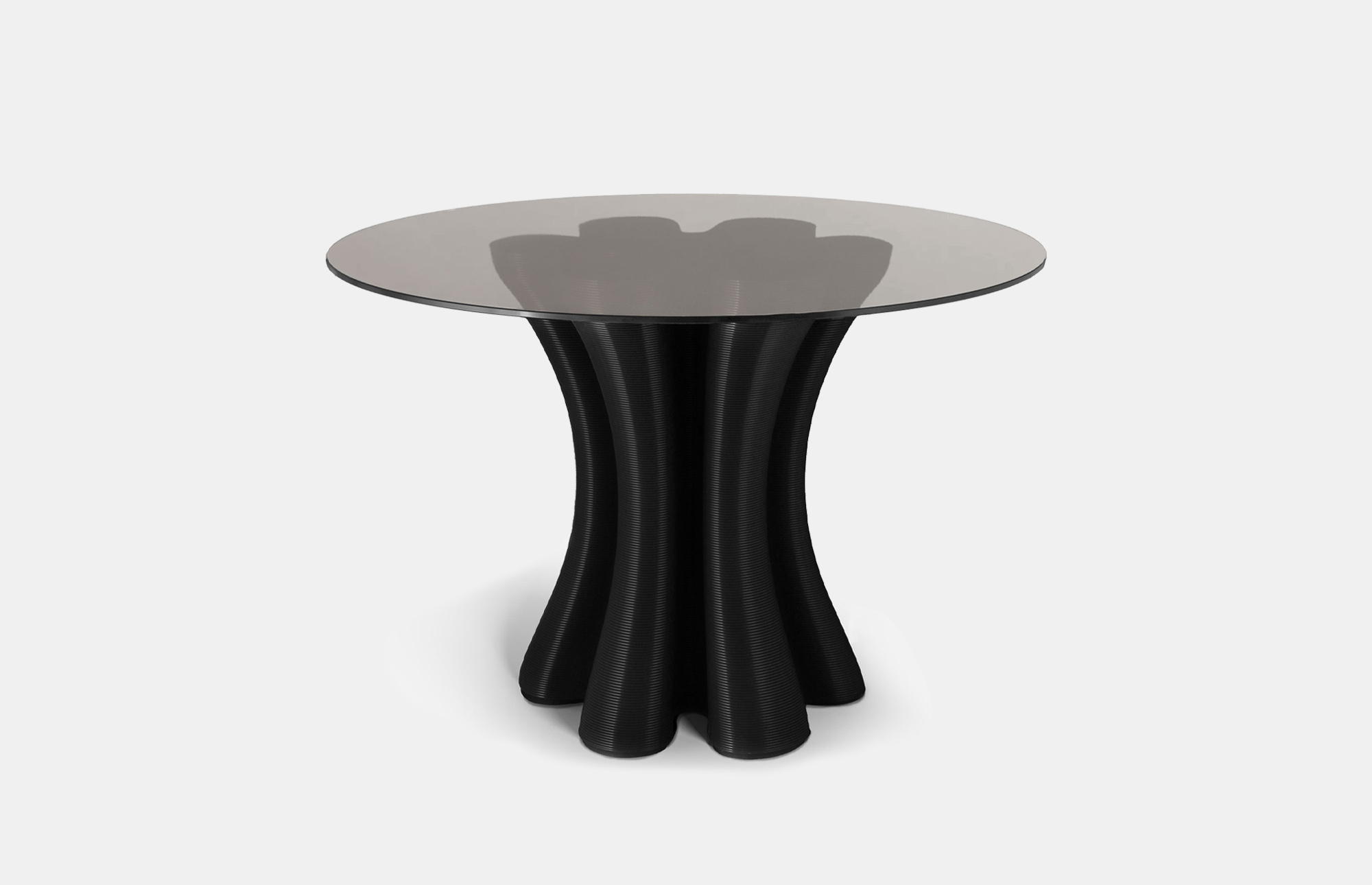 61197 9b6142783e Anemone Dining Table 110 Cm Black Portrait