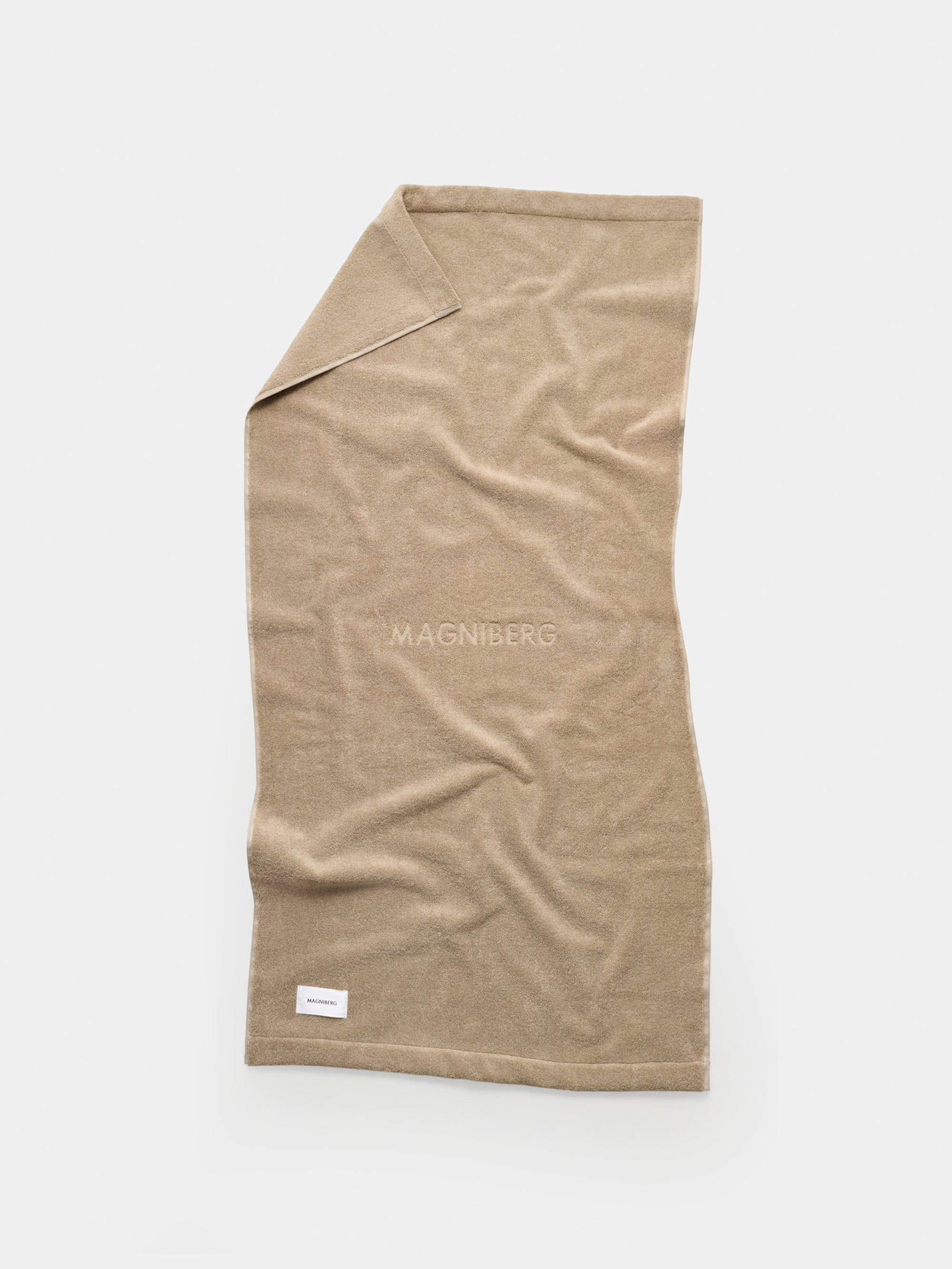 布団・毛布 MAGNIBERG GELATO TOWEL BLANKET Magniberg — Gelato Bath Sheet 180x100 - Cone Beige — Shop All