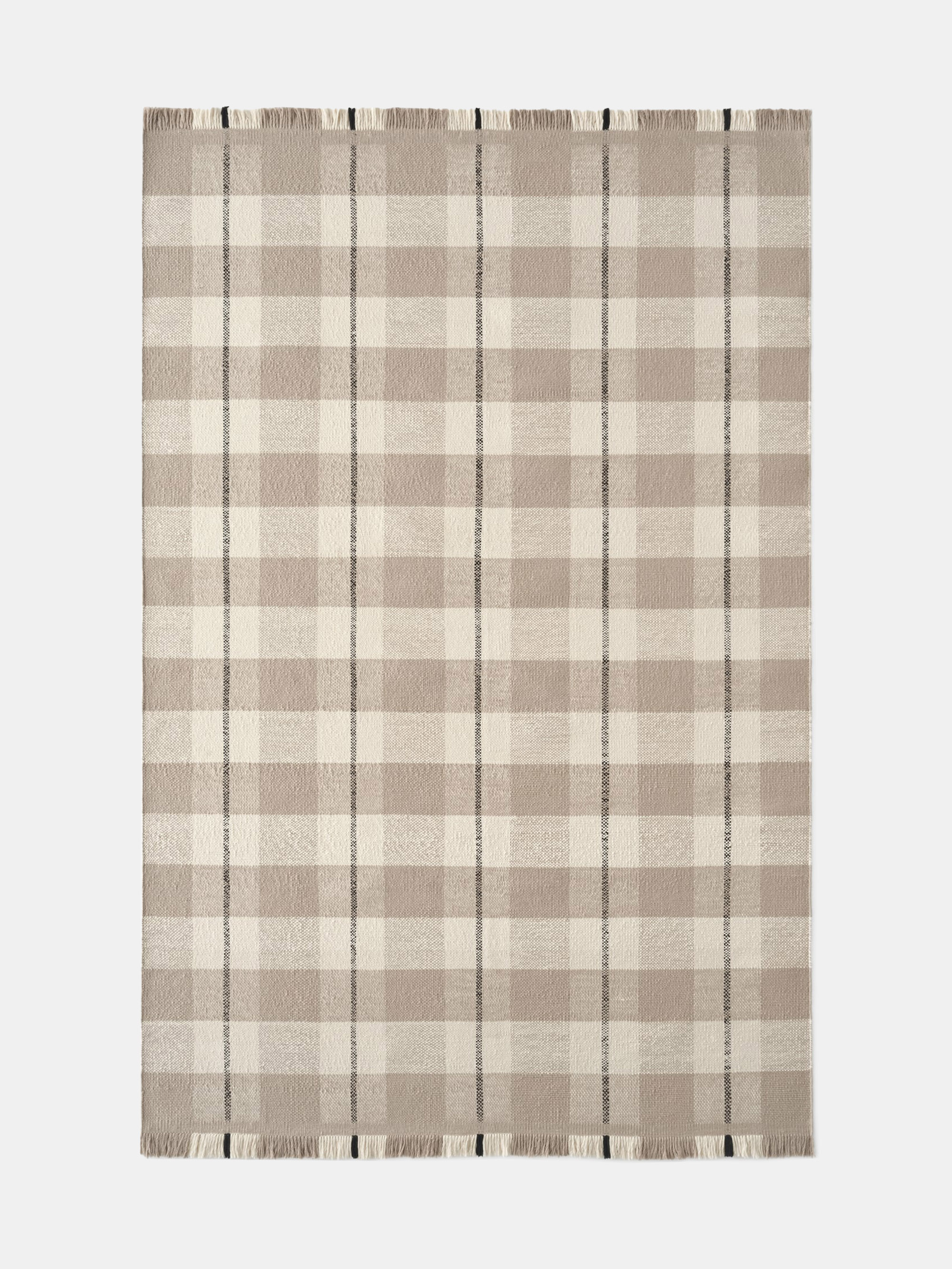 61528 62351650e5 Plaid Sand Cream Nordic Knots Portrait