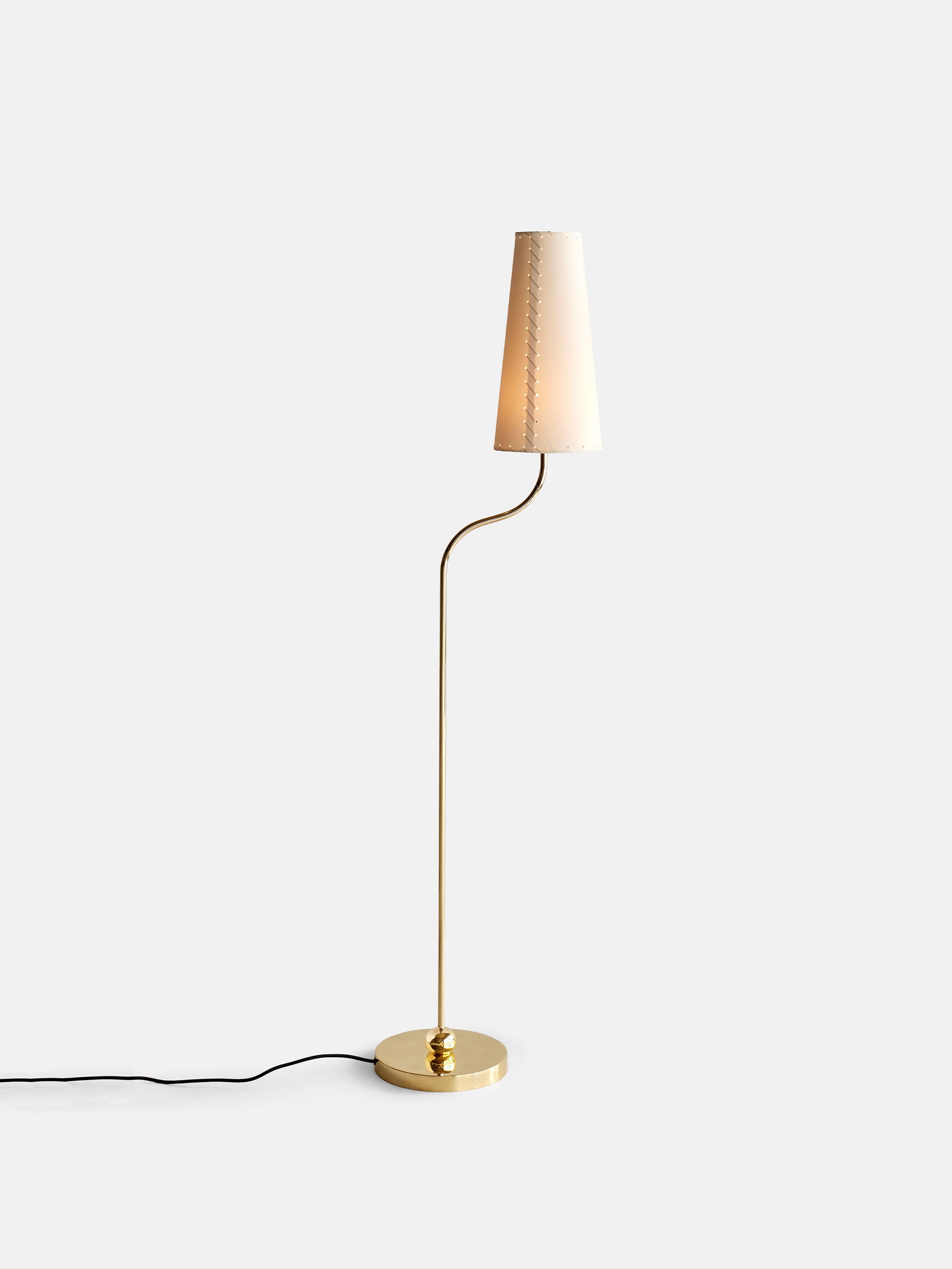 61546 Bdaffc6ee4 Komet Floor Lamp Brass 2 Portrait