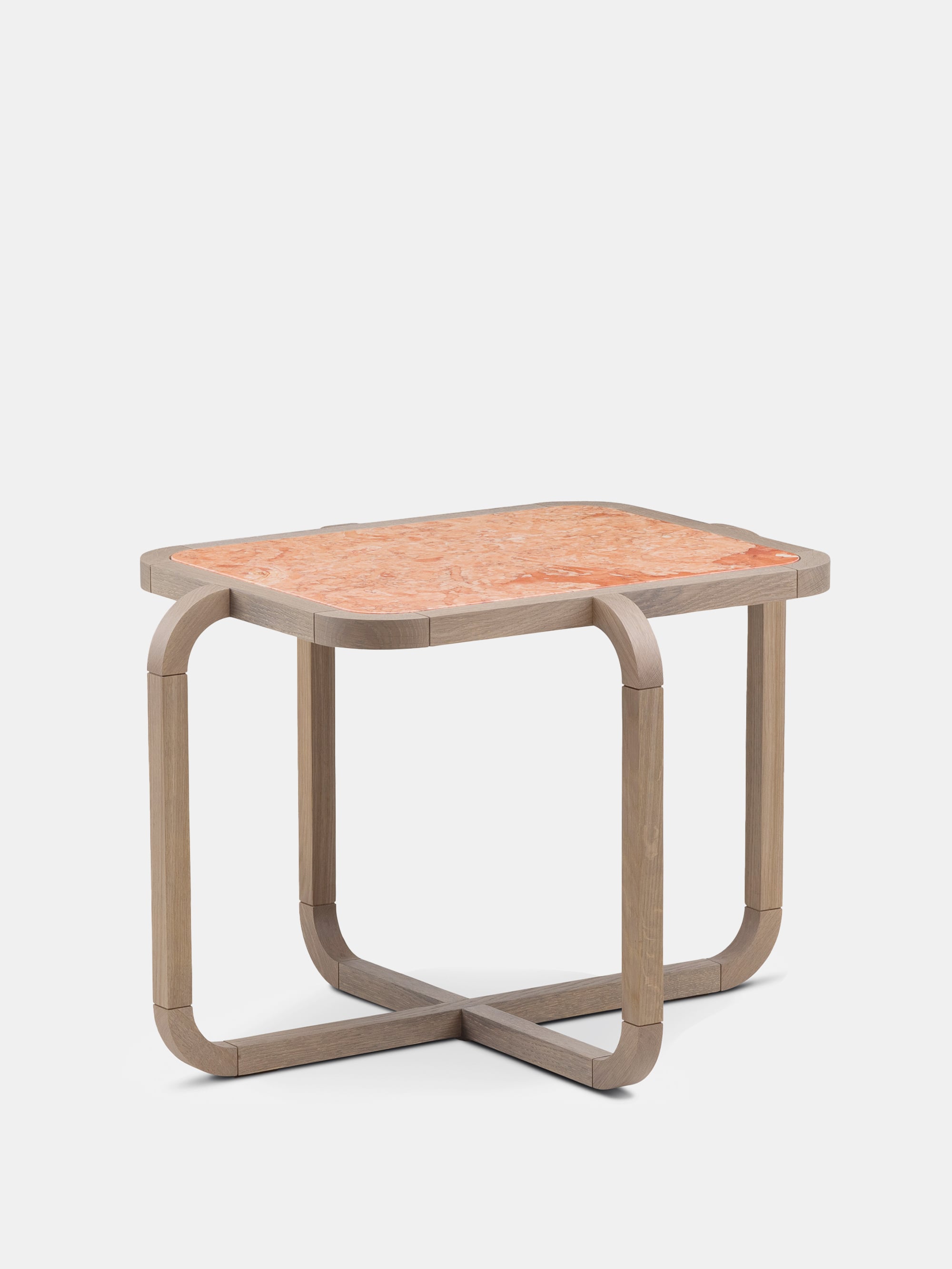 De La Espada — Alpha Side Table - Stone Top — Side tables