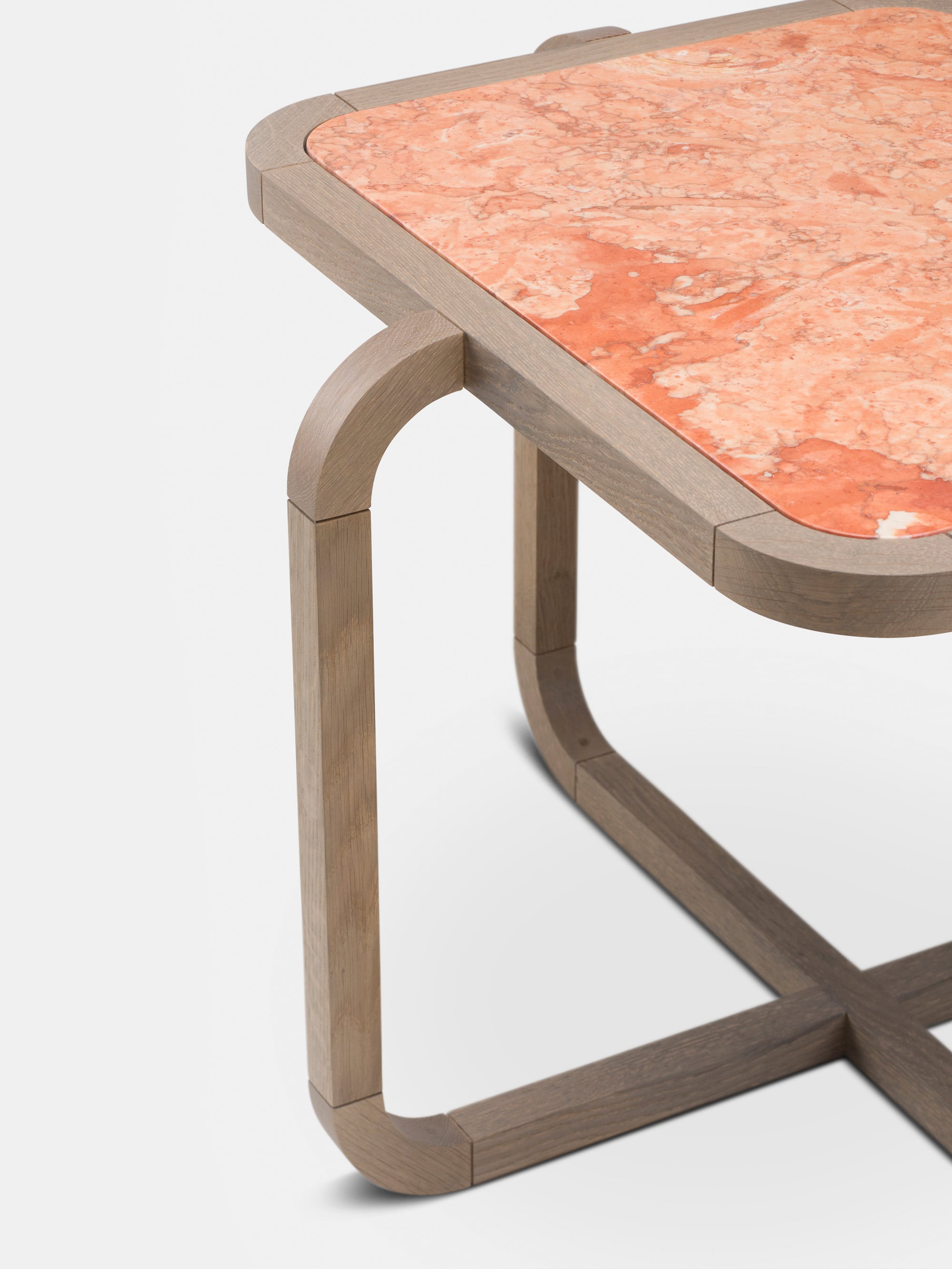 De La Espada — Alpha Side Table - Stone Top — Side tables