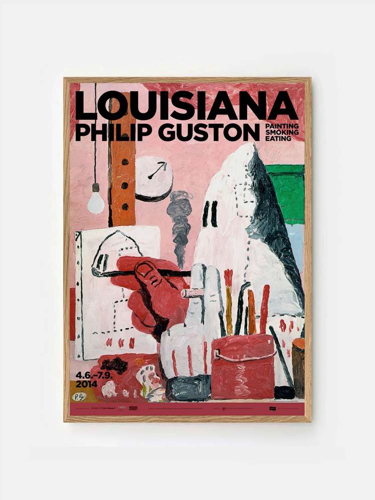 Louisiana — Philip Guston - The Studio - Oak Frame — undefined
