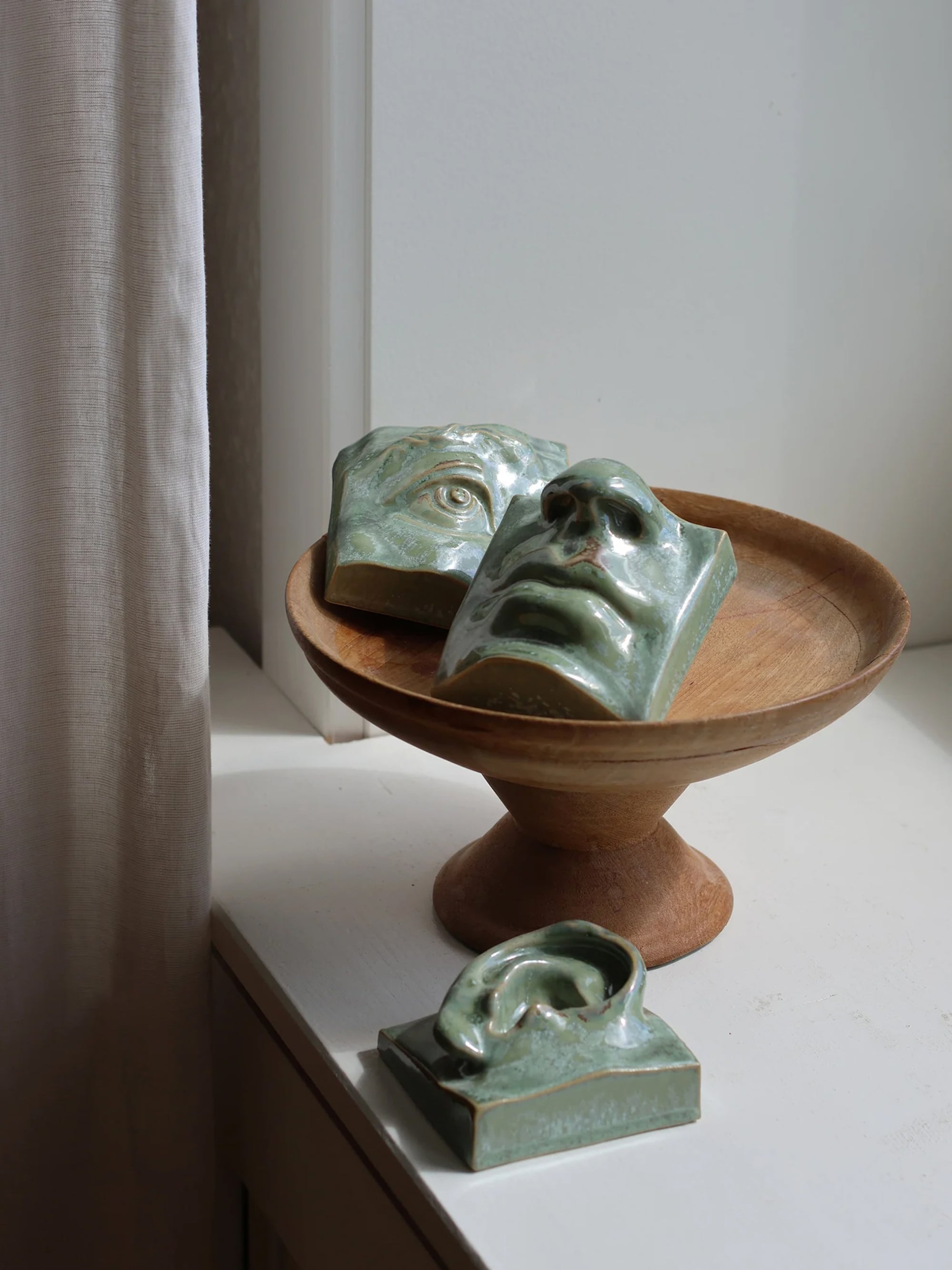 61824 385350d763 Laoru Laoru Green Set Of 3 Portrait