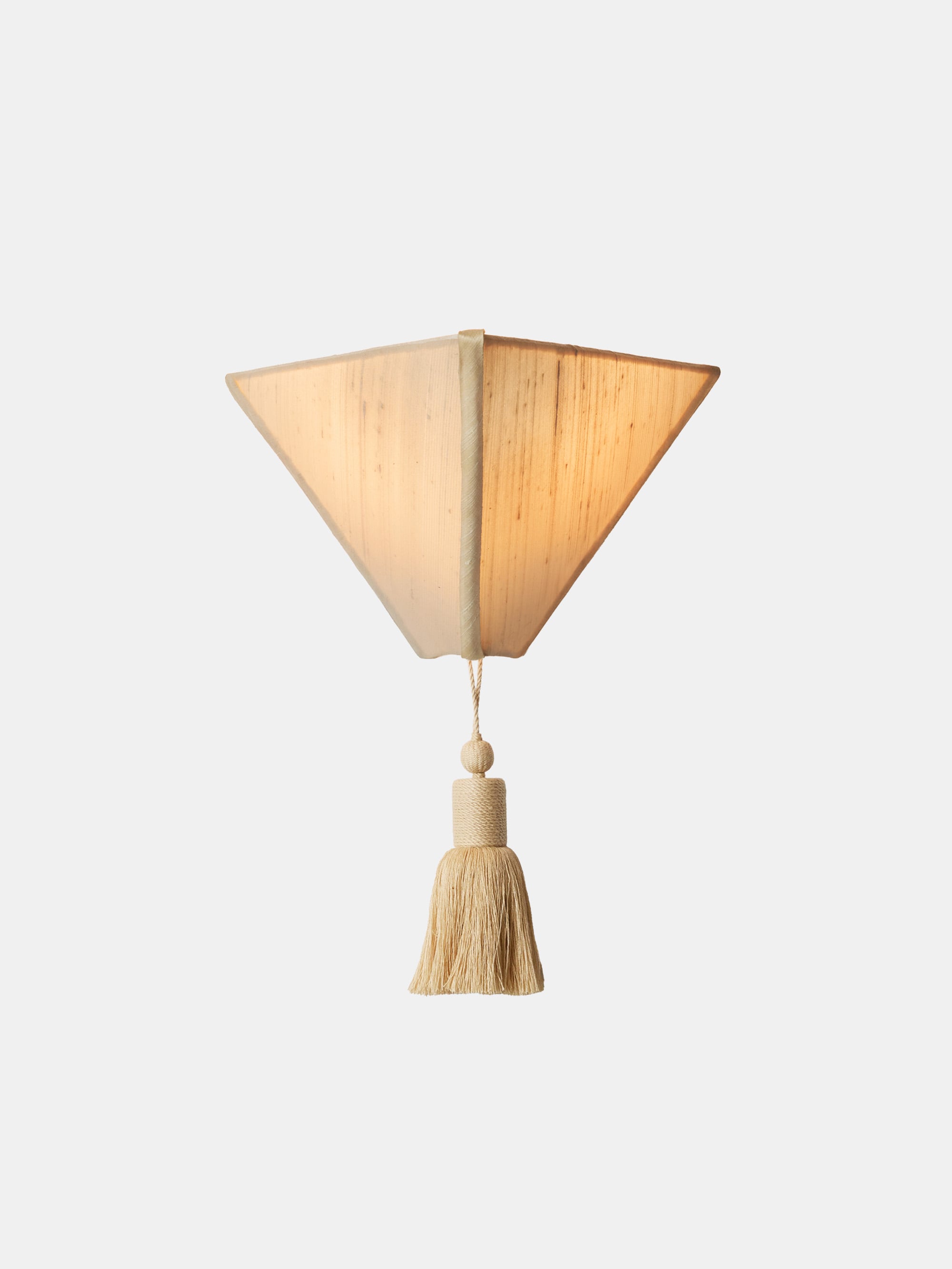 61924 E12da9933a Lantern Pyramid Sconce Lit Portrait