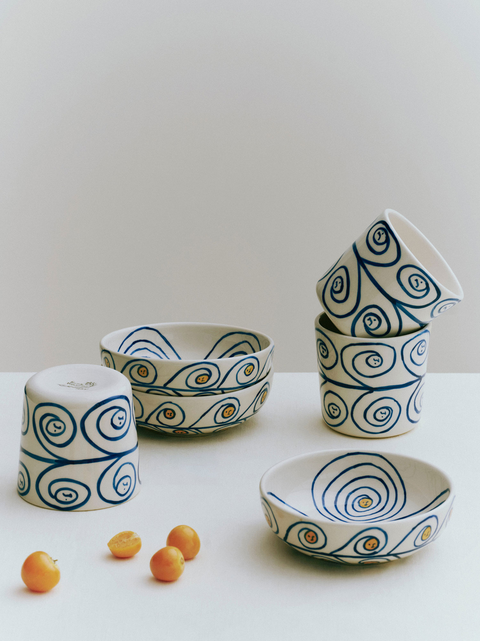 61983 438ec45541 La Pittura Bowl Spirale La Pittura Cup Spiralise Portrait
