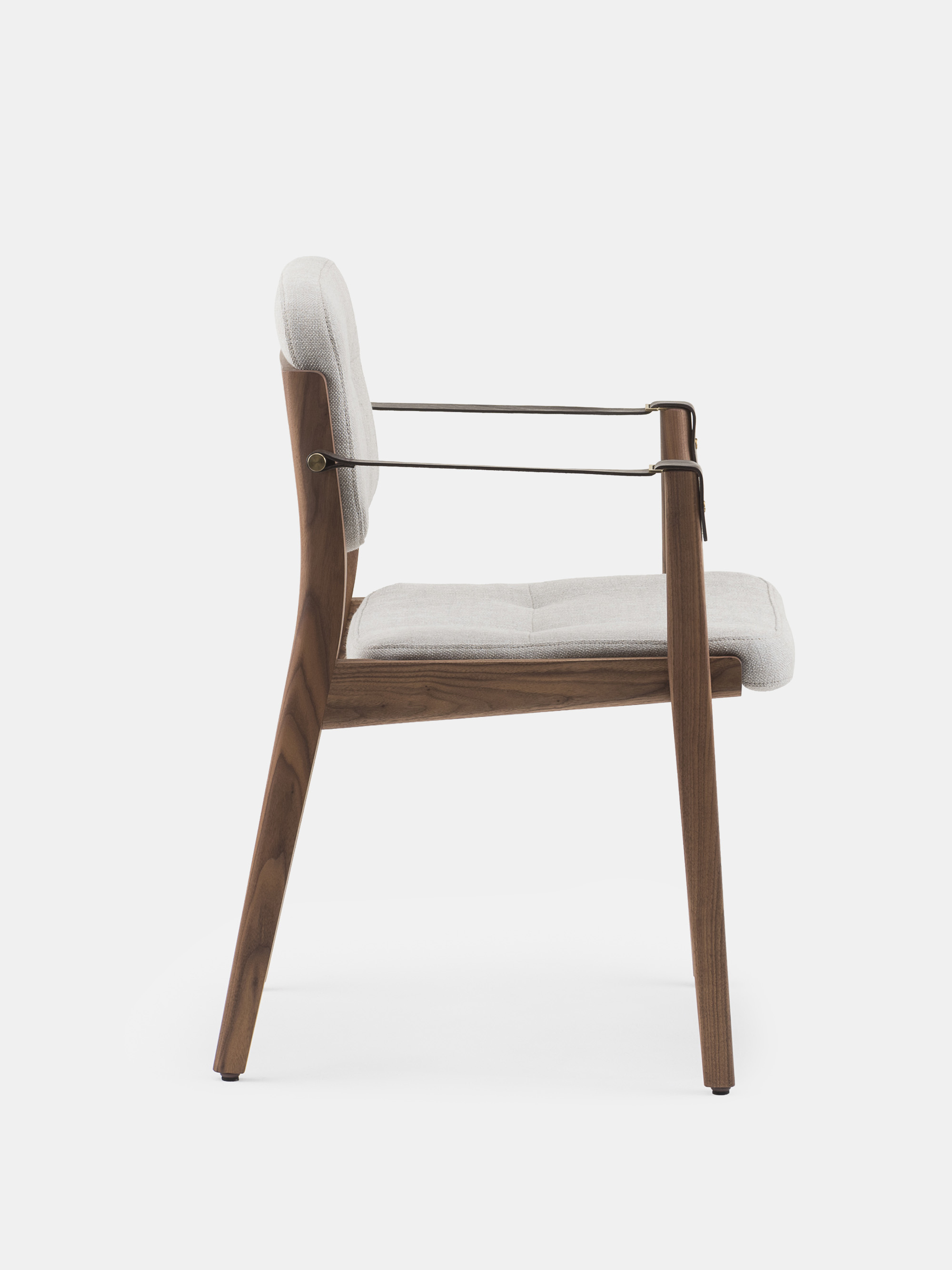 62105 F4577b2847 Capo Dining Armchair Danish Oiled Walnut Sunniva 2 717 Side Portrait
