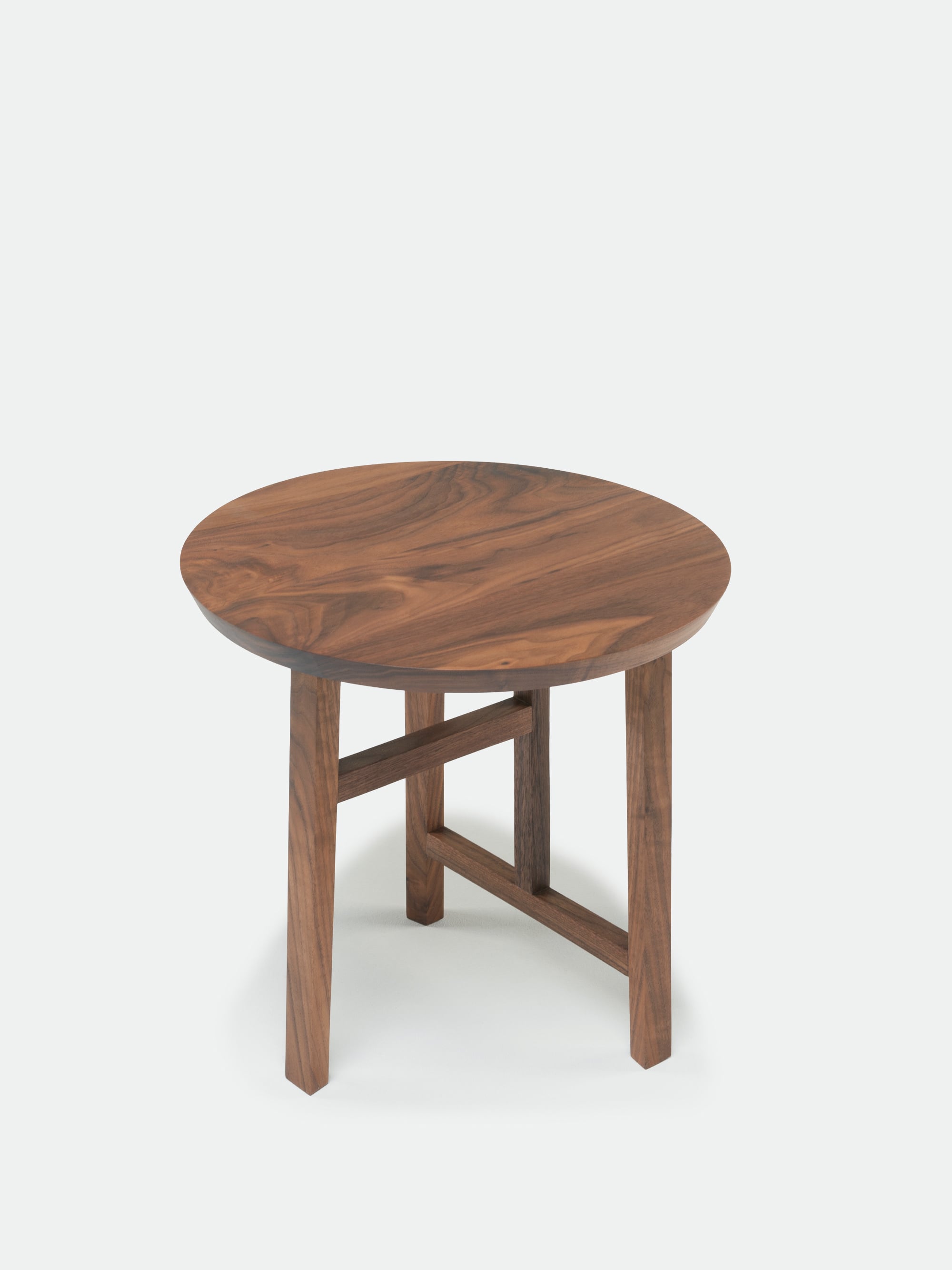62122 3324aa286e Trio Side Table Danish Oiled Walnut Portrait