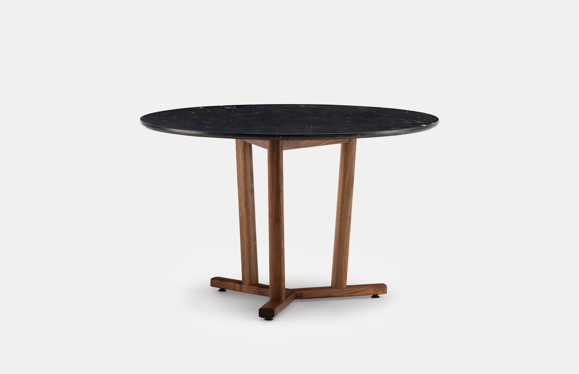 62128 Ffc79c9390 Shaker Round Black Marble Danish Oiled Walnut140691 Portrait