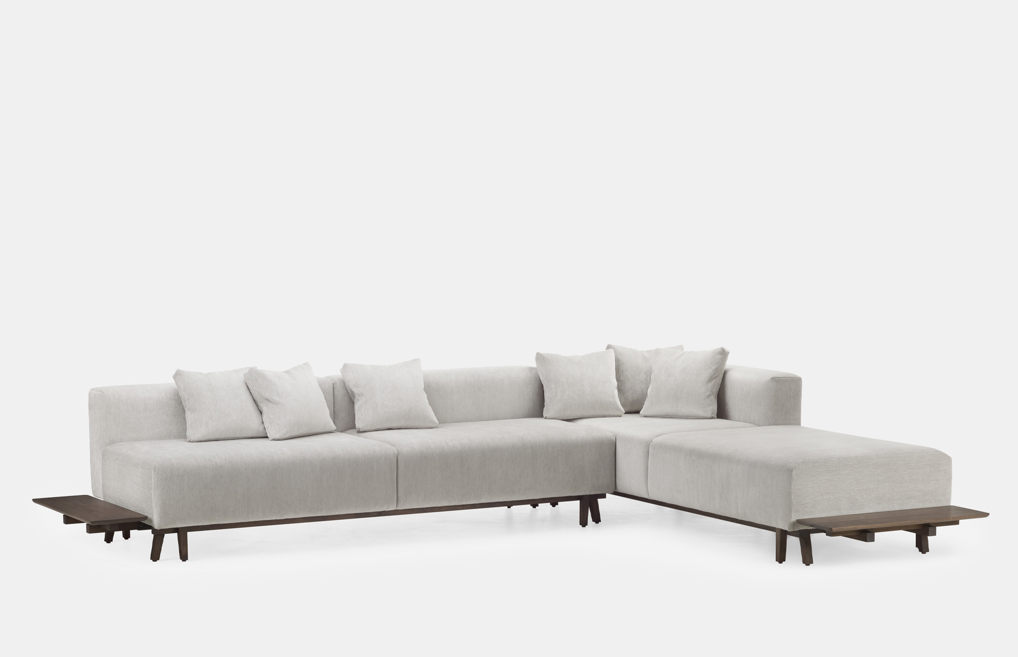 62132 804a1bd43a Sofa Eight Corner Black Oiled Walnut Portrait