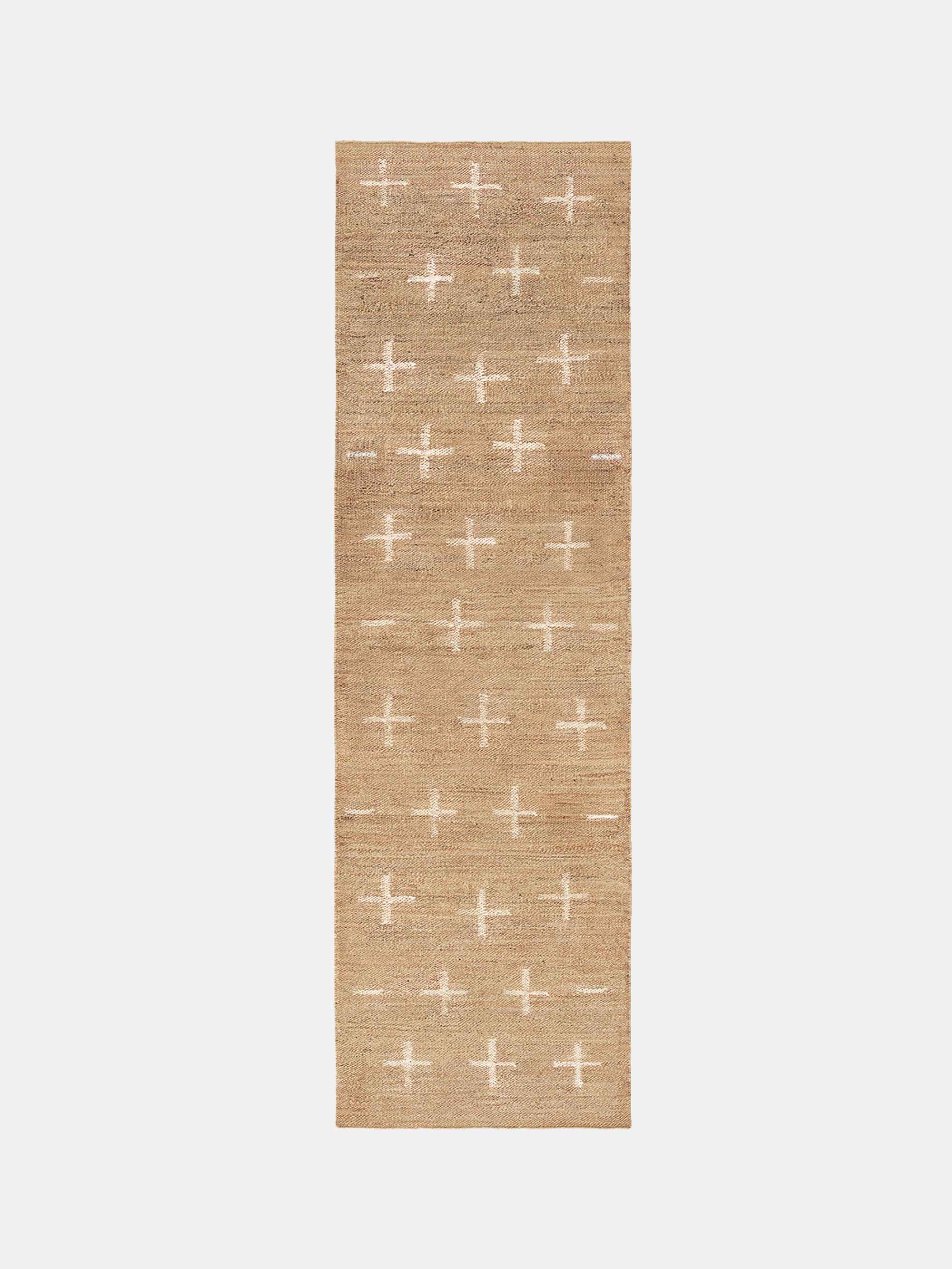 62154 86a69258c9 Jute Cross Cream Runner Portrait