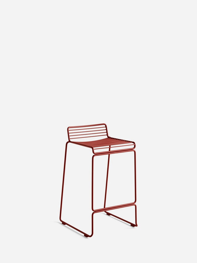Hee Bar Stool – Rust - 65 cm