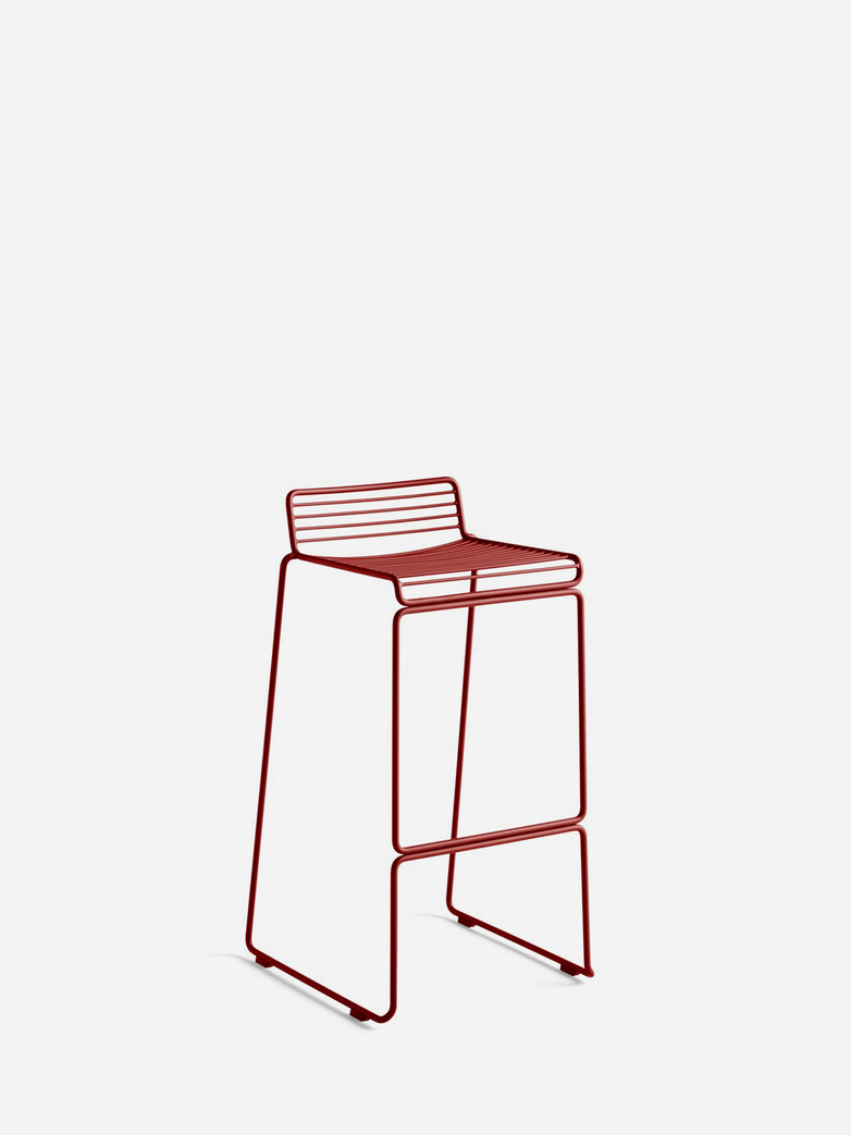 Hee Bar Stool – Rust - 75 cm