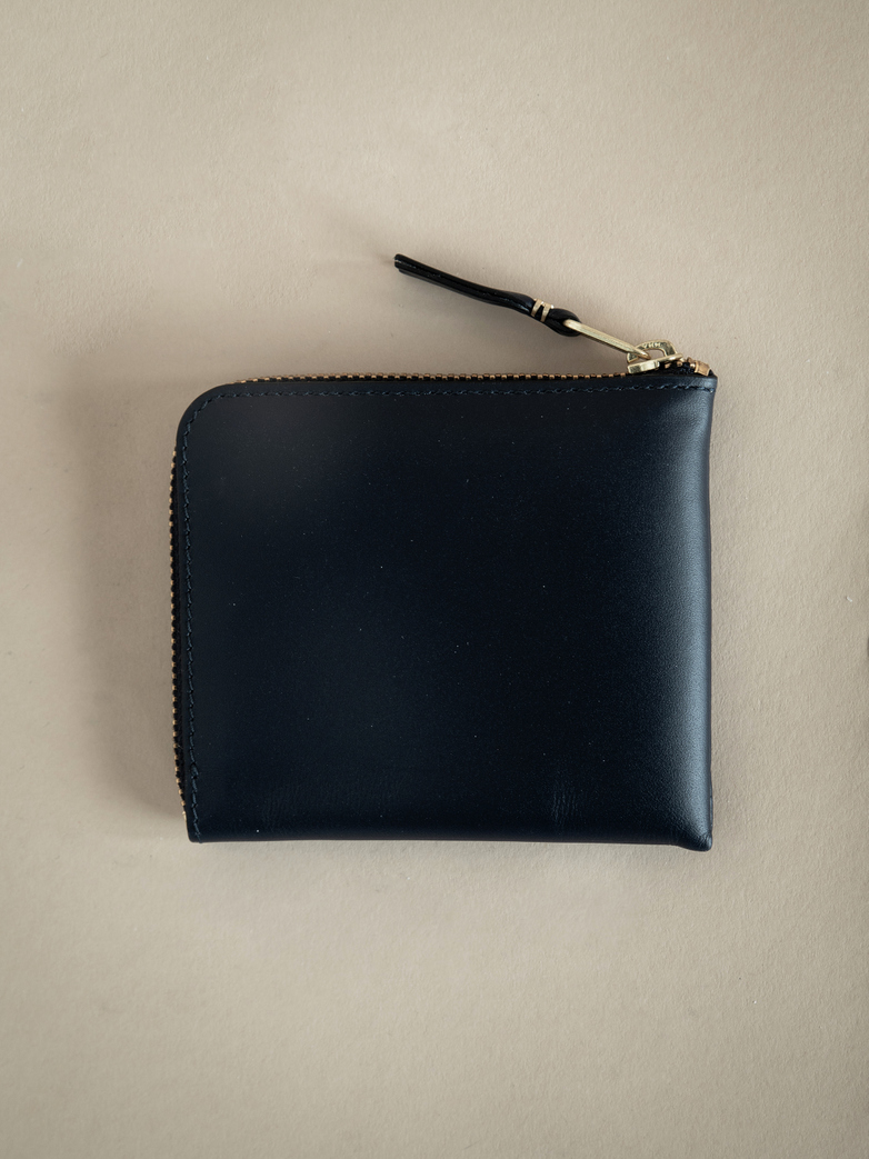 Classic Zip Wallet Black