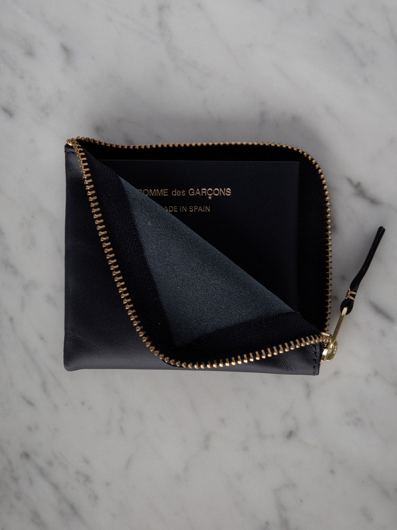 Classic Zip Wallet Black