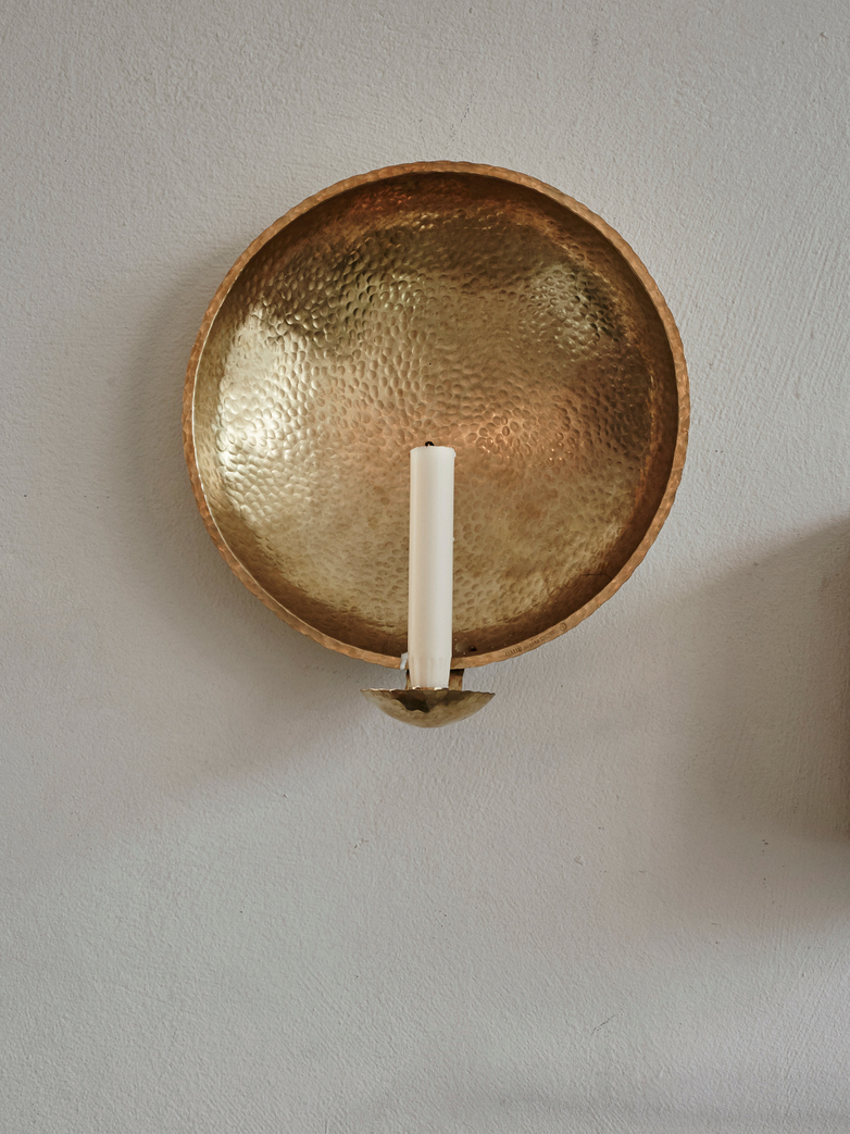 Sconce Brass Ø29