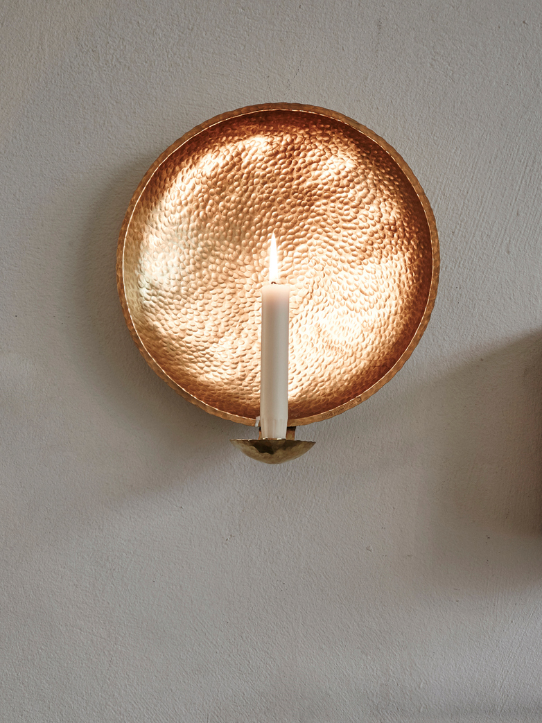 Sconce Brass Ø29