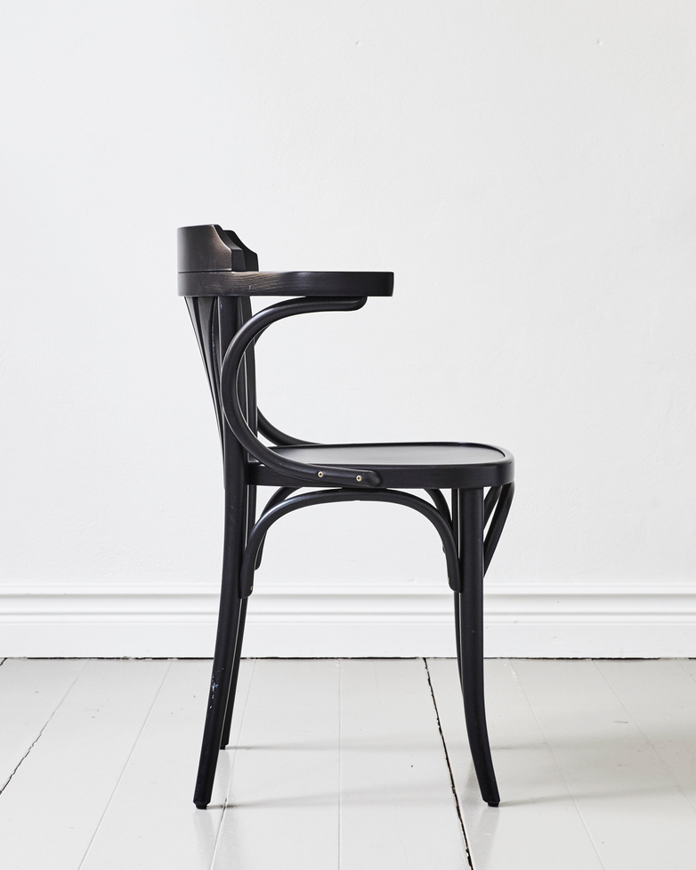 Armchair No 24 – Black - Wood