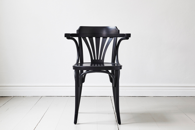 Armchair No 24 – Black - Wood