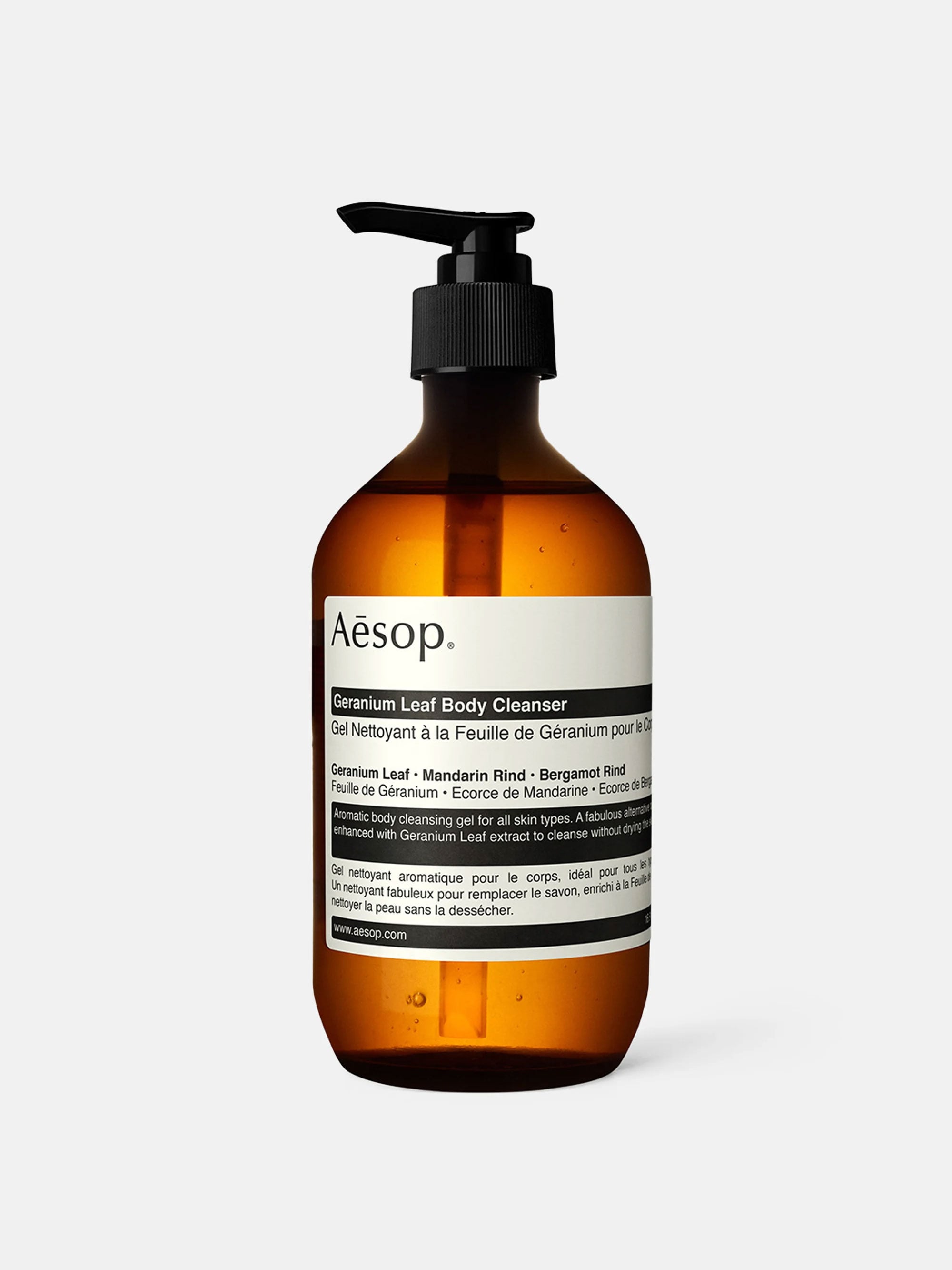 8867 35d4f2a9b2 Aesop Geranium Leaf Body Cleanser Portrait