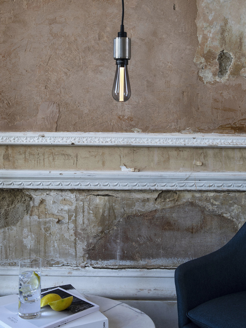 Heavy Metal Single Pendant Steel