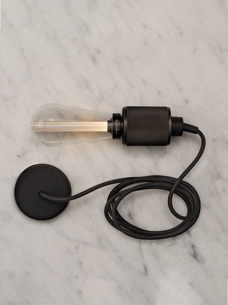 Heavy Metal Single Pendant Smoked Bronze