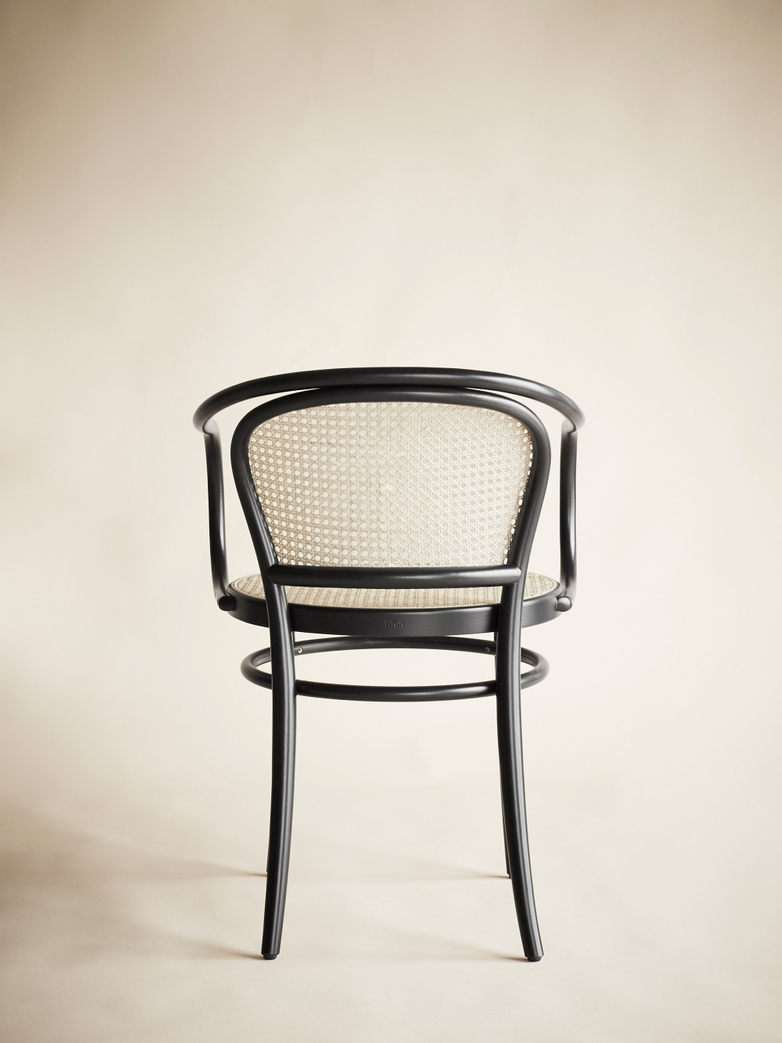 Armchair No 33 – Black - Cane