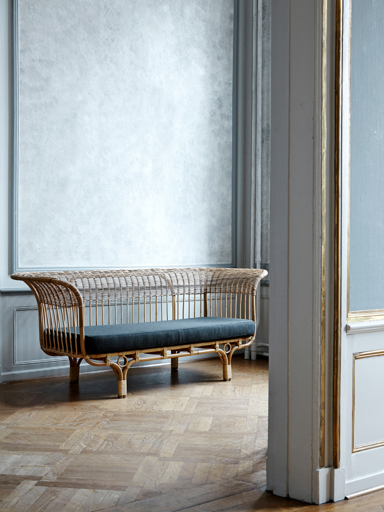 Belladonna Sofa with Dark Grey Cushion